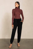 RUMER FITTED CASHMERE TURTLENECK