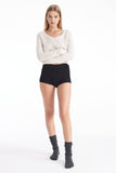 CLARISSA RIBBED SHORTS