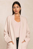 TILYN LONGLINE CASHMERE CARDIGAN