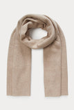 BONNIE RIBBED CASHMERE SCARF