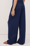 DEVIN LINEN WIDE LEG PANTS