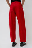 No.6 Baxter Pant in Red Wool