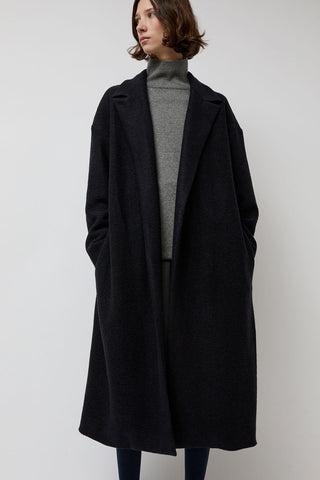 No.6 Ingrid Wrap Coat in Black