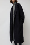 No.6 Ingrid Wrap Coat in Black