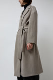 No.6 Ingrid Wrap Coat in Grey