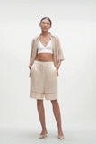 CLAUDETTE SILK SHORT