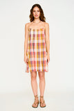 Zuma Short Dress in Sunset Plaid | Dresses | M.C shop