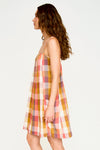 Zuma Short Dress in Sunset Plaid | Dresses | M.C shop