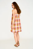 Zuma Short Dress in Sunset Plaid | Dresses | M.C shop