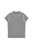 NONAME FINE RIB BABY TEE