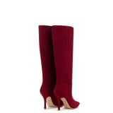 Kate Boot In Lipstick Red Suede