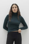 RUMER FITTED CASHMERE TURTLENECK